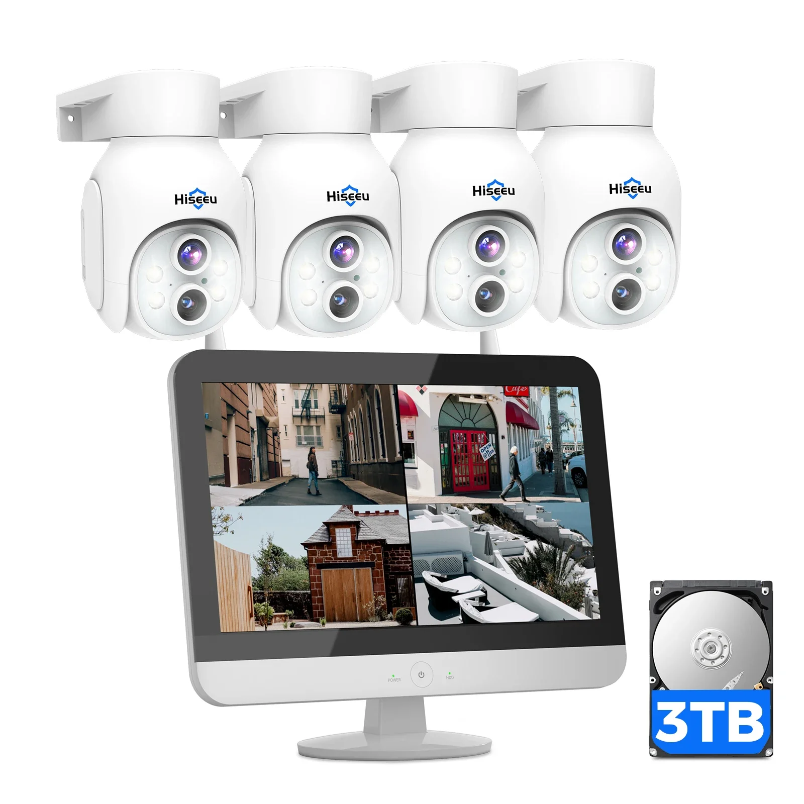 Home Security Systems With Cameras - 2026 5X optical zoom 5MP 12