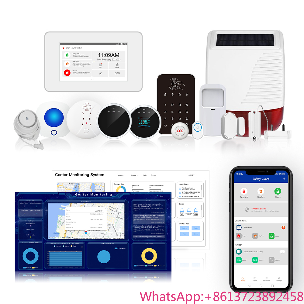 Home Security Zones - Smart Home Alarm System Support 100