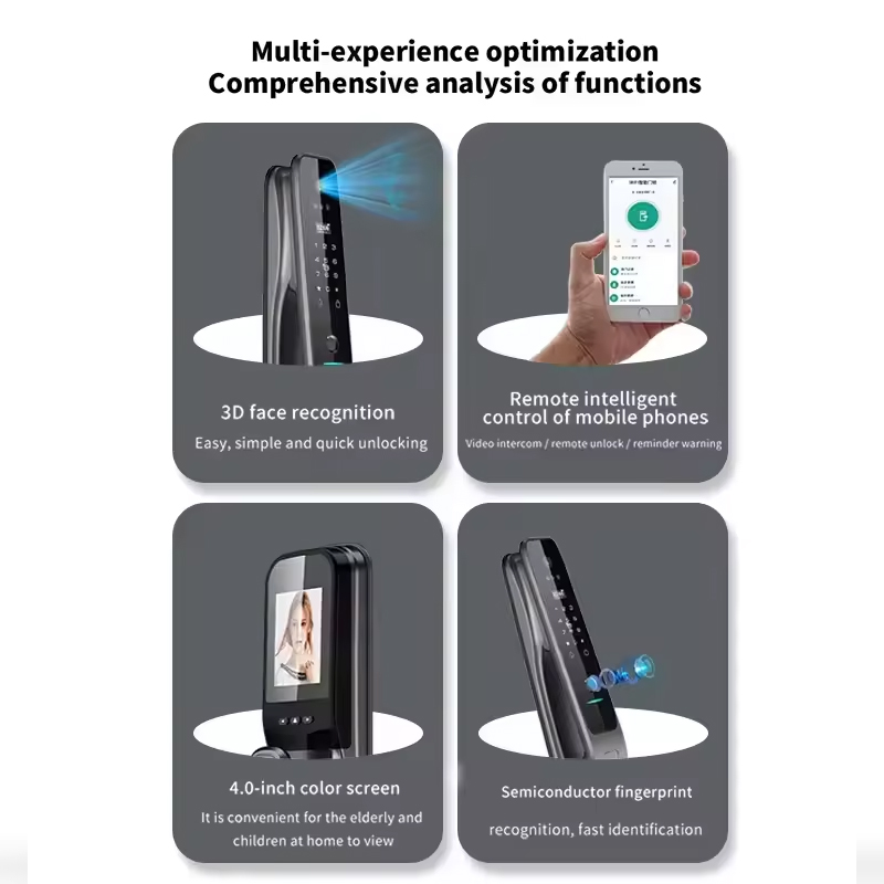 HX5 Smart Door Lock 3D Face Re – Home Security Camera recenzja i cena