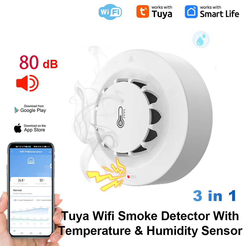 Tuya WiFi Temperature and Humi – Home Security Alarm recenzja i cena