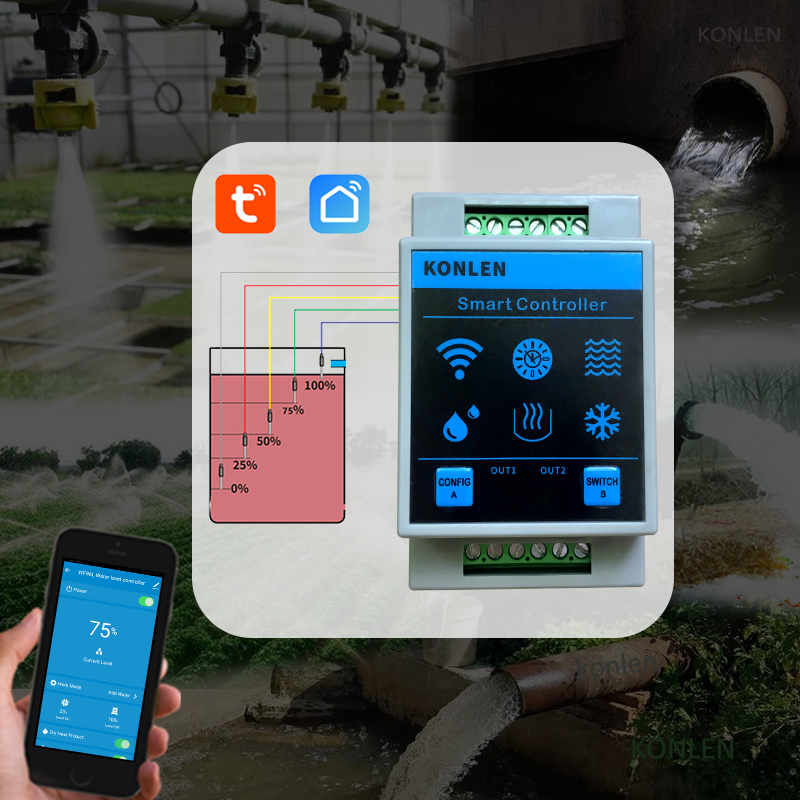 KONLEN Tuya Water Level Sensor – Home Security Gadgets recenzja i cena