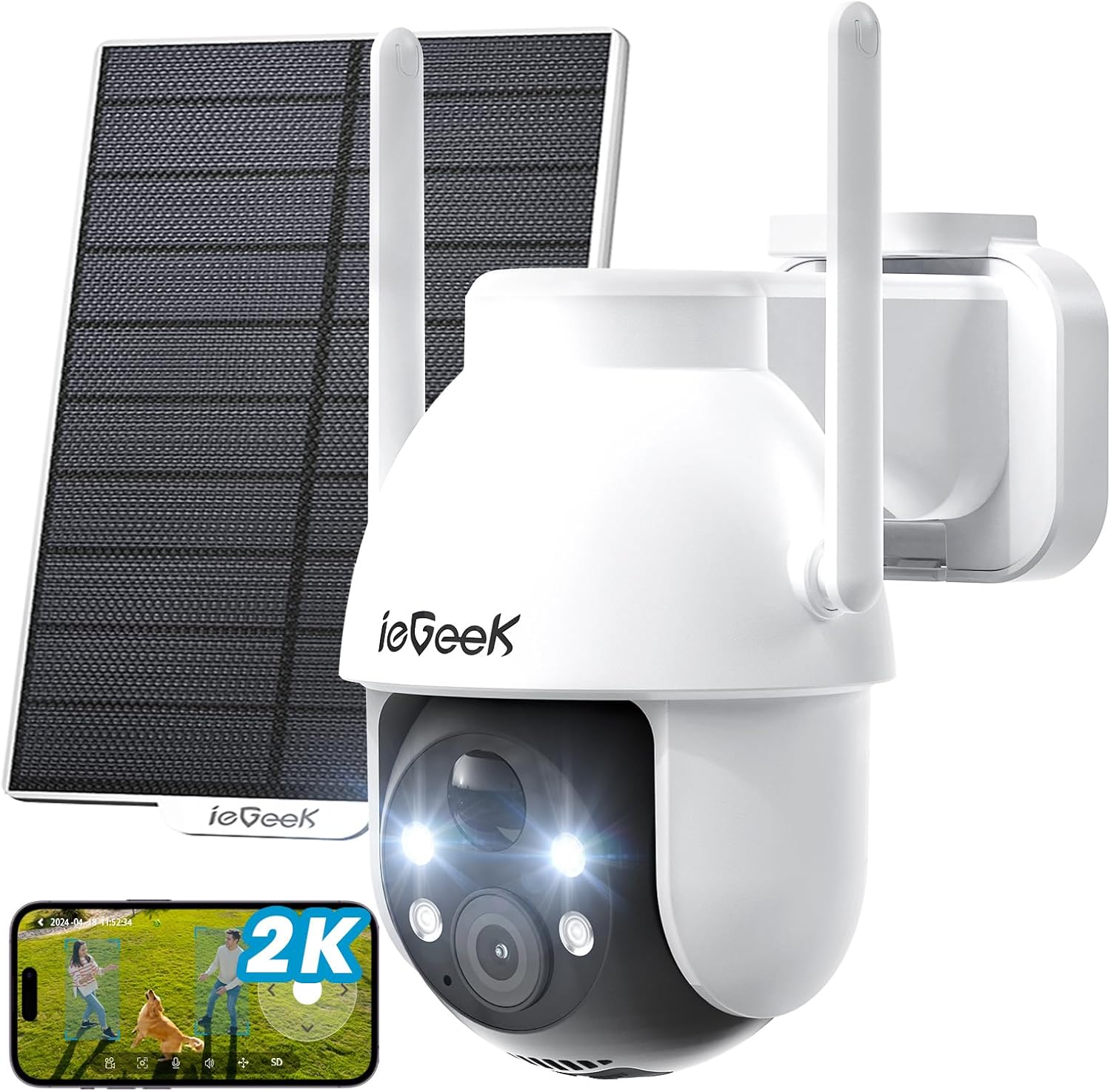 ieGeek 2K 3MP 360° PTZ HD Outd – Home Security Camera Xiaomi recenzja i cena