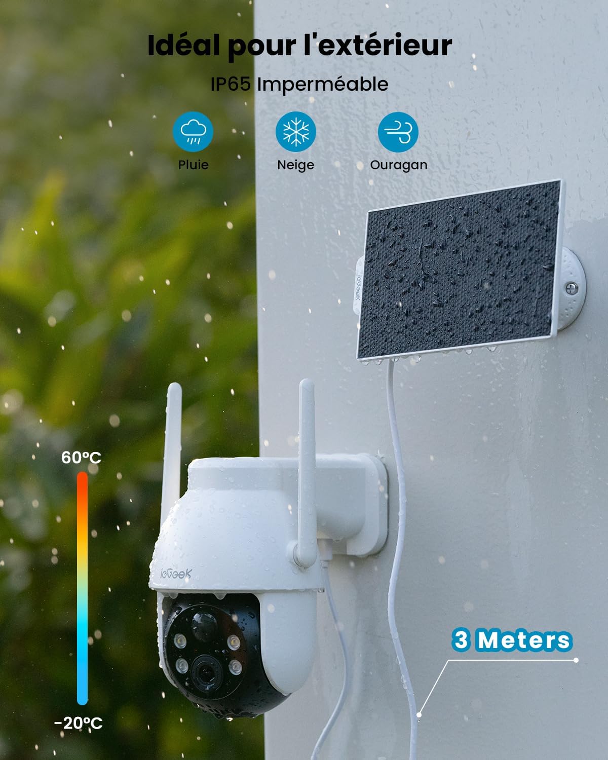 ieGeek 2K 3MP 360° PTZ HD Outd – Home Security Camera Xiaomi recenzja i cena