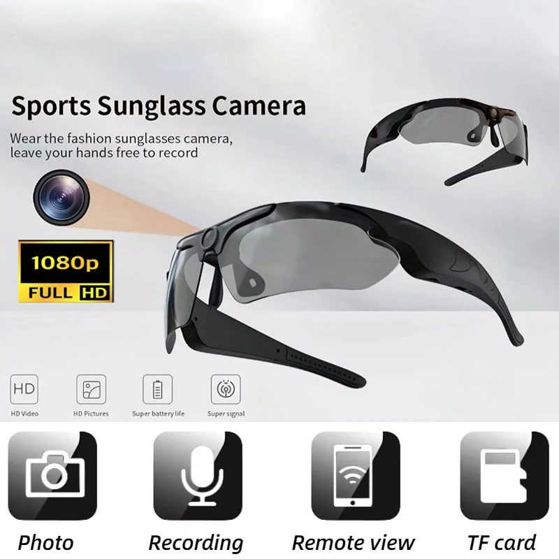 1080P HD Camera Smart Glasses  – Home Security Camera recenzja i cena