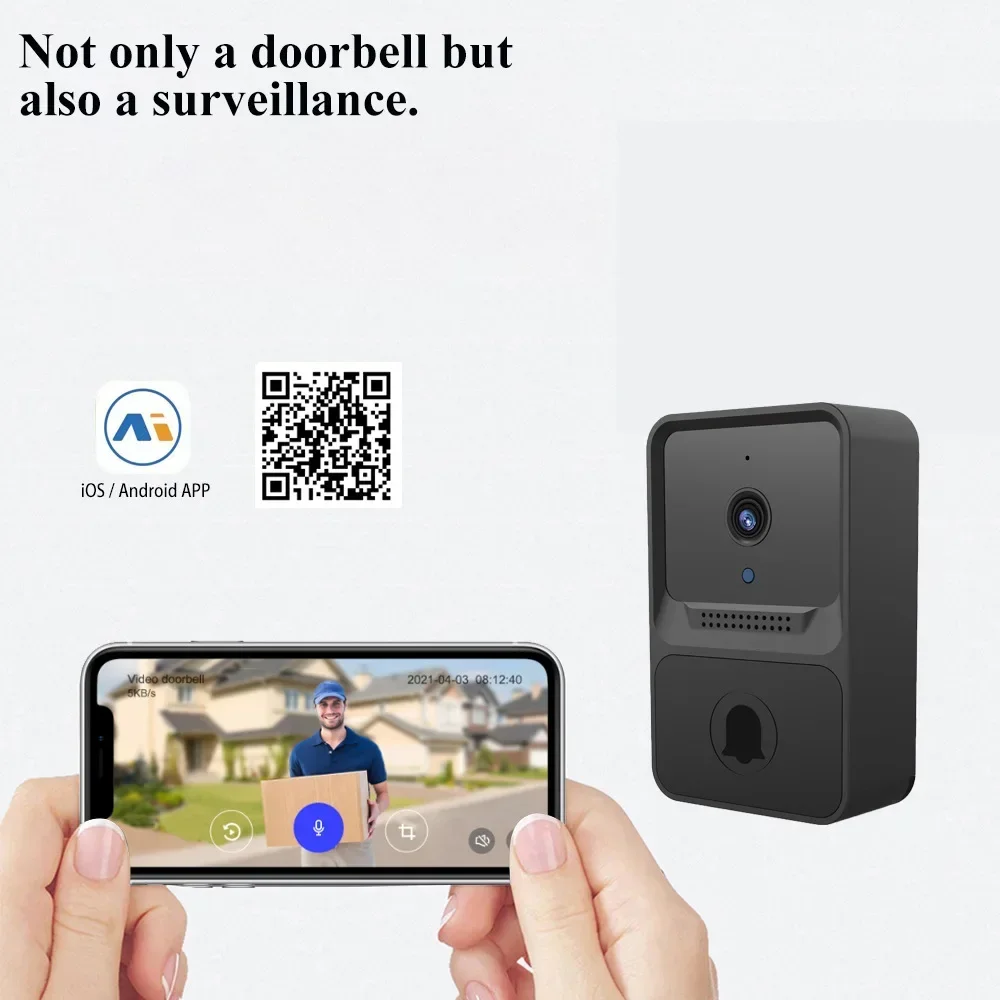 Wireless Doorbell Camera Wifi  – Home Security Ring Camera recenzja i cena