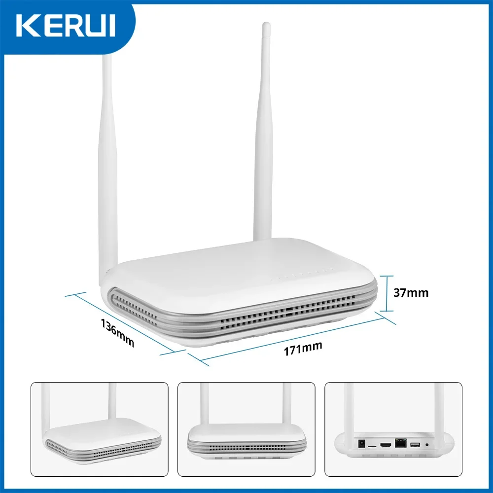 KERUI Mini WIFI Network 8CH NV – Home Security Systems With Cameras recenzja i cena