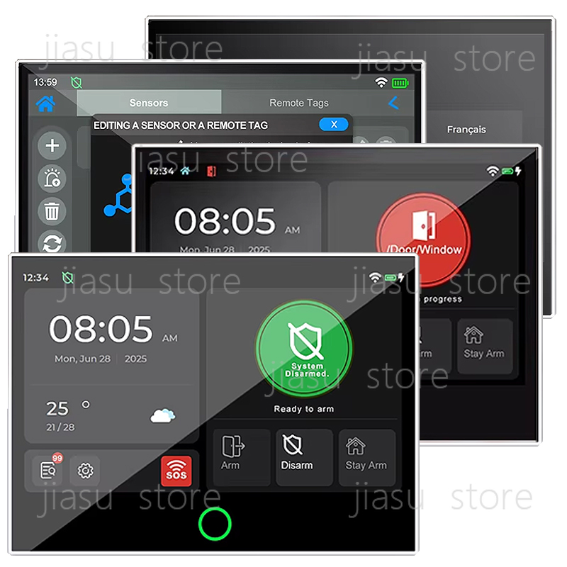 7 Inch Wired Smart Security Al – Home Security Using Gsm recenzja i cena