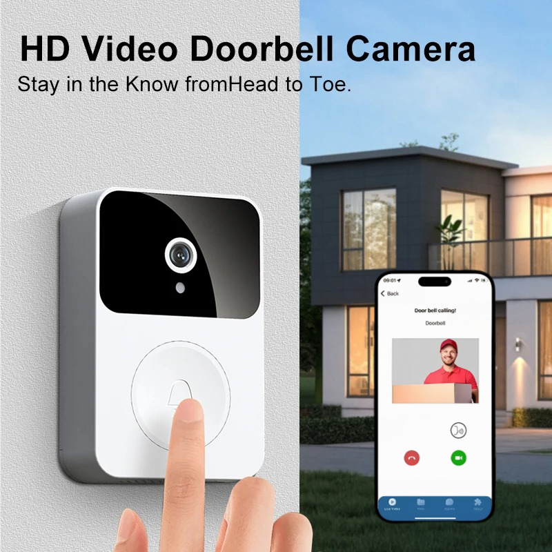 Smart Wireless Doorbell Camera – Home Security Ring Camera recenzja i cena