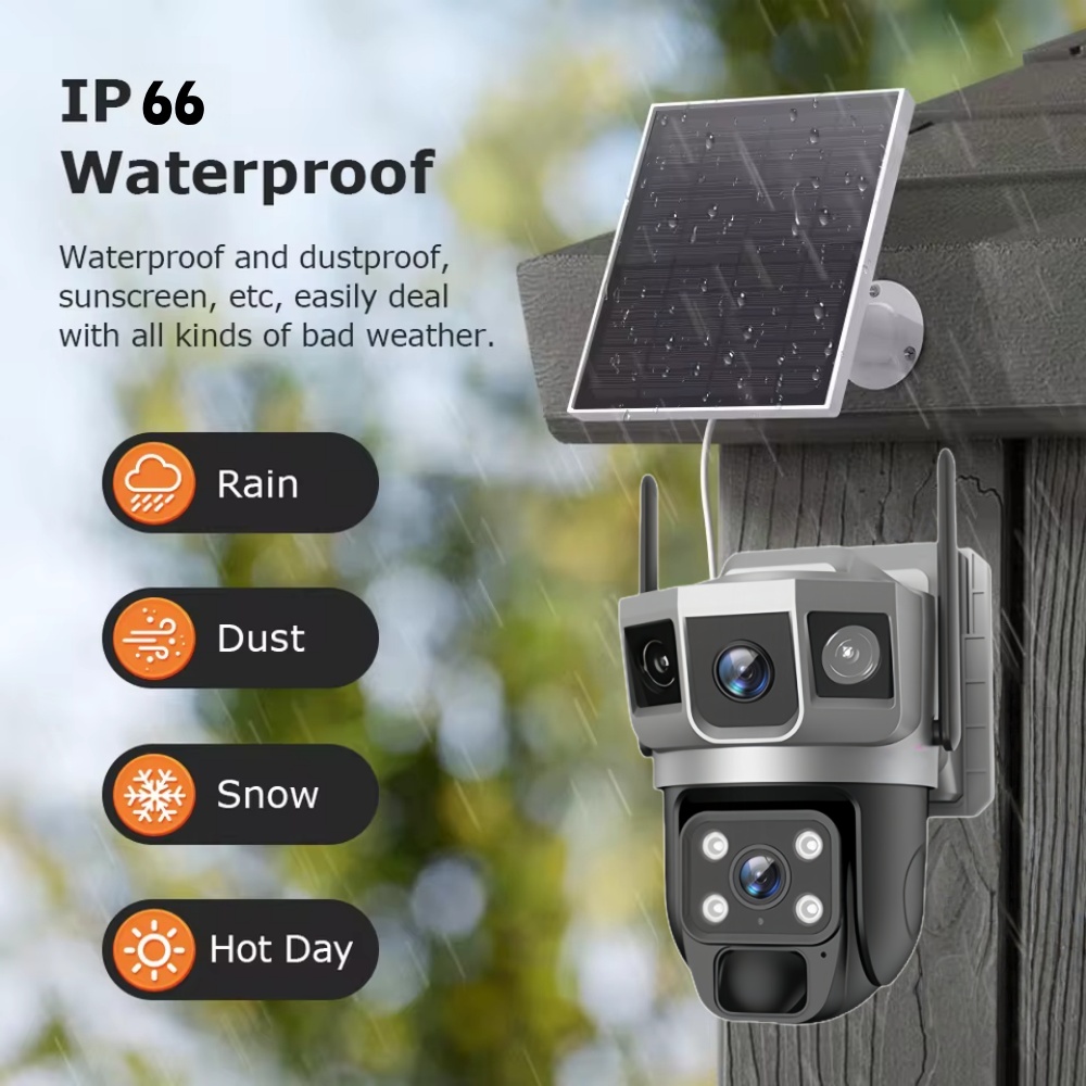 4G Camera Outdoor Solar Survei – Home Security Technician recenzja i cena