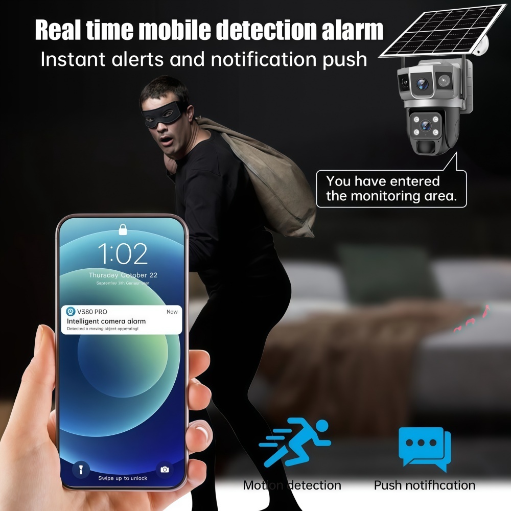 4G Camera Outdoor Solar Survei – Home Security Technician recenzja i cena