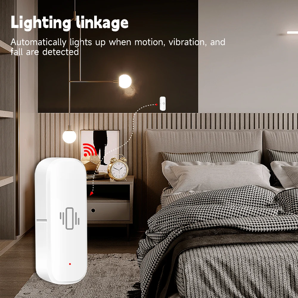 WiFi/Zigbee Smart Vibration Se – Home Security Alarm recenzja i cena