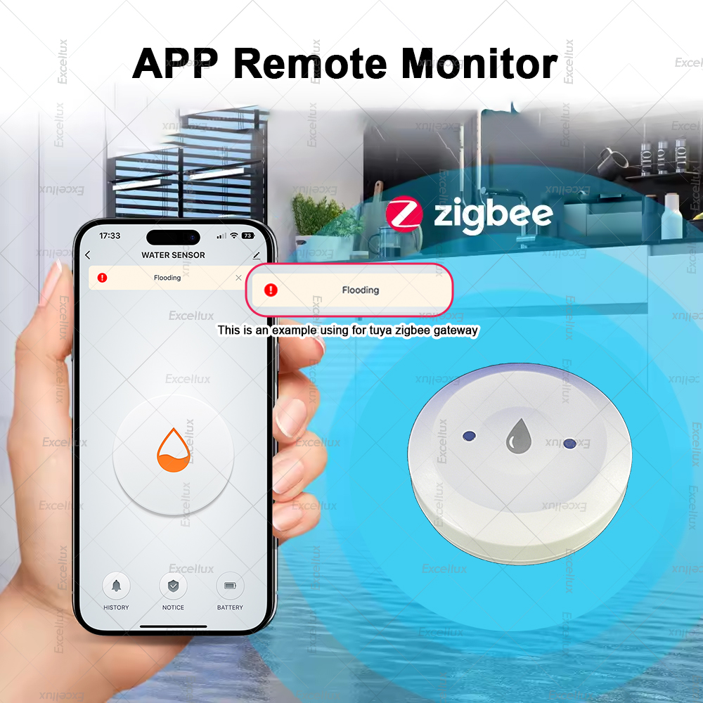 Zigbee Water Detector Leakage  – Home Security Gadgets recenzja i cena