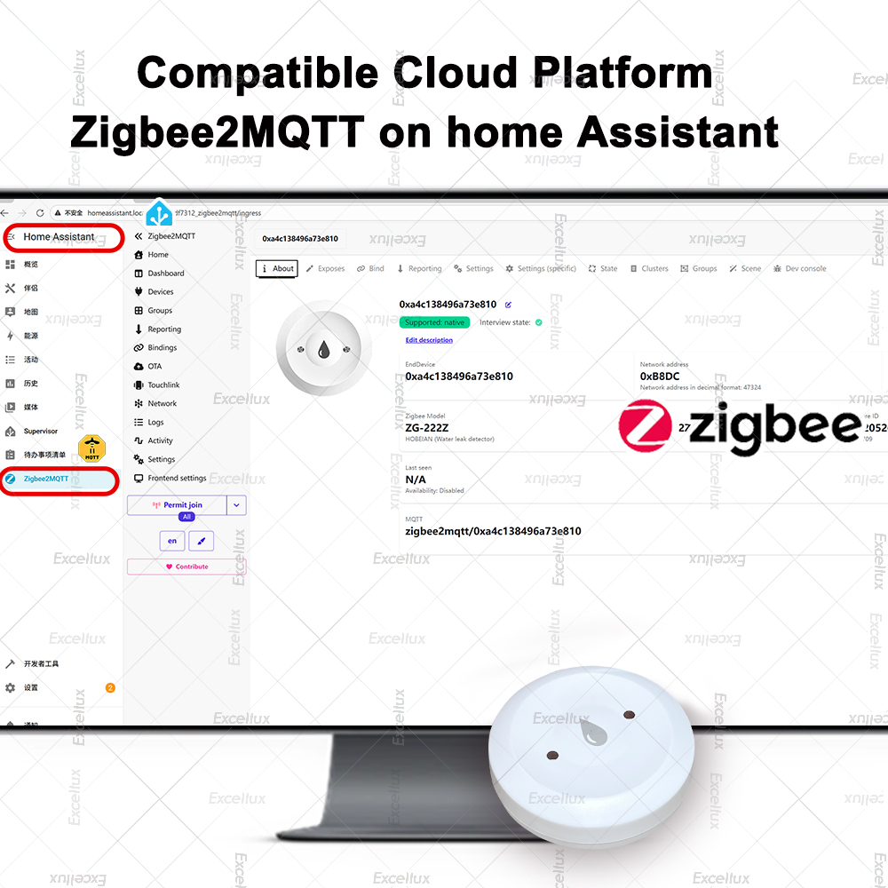 Zigbee Water Detector Leakage  – Home Security Gadgets recenzja i cena