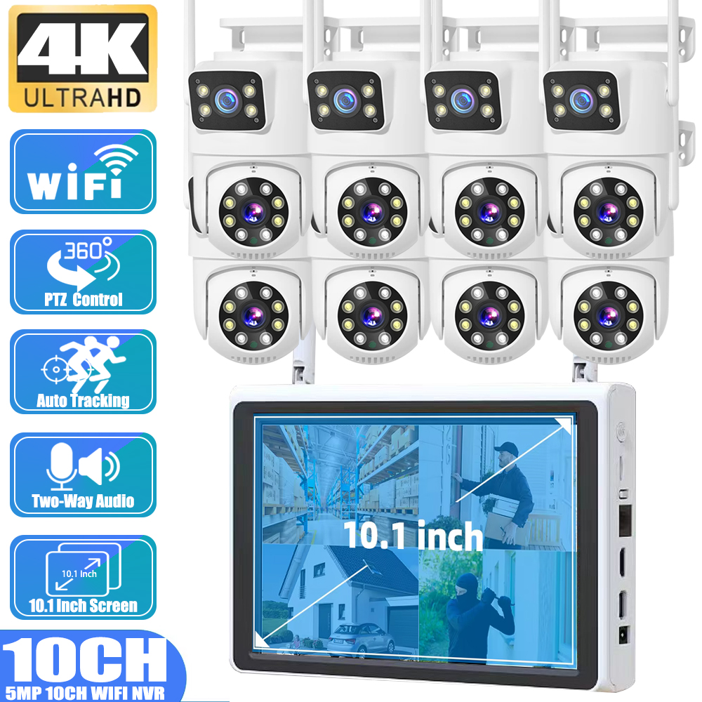 10 Channel CCTV Security 4K Du – Home Security Systems With Cameras recenzja i cena
