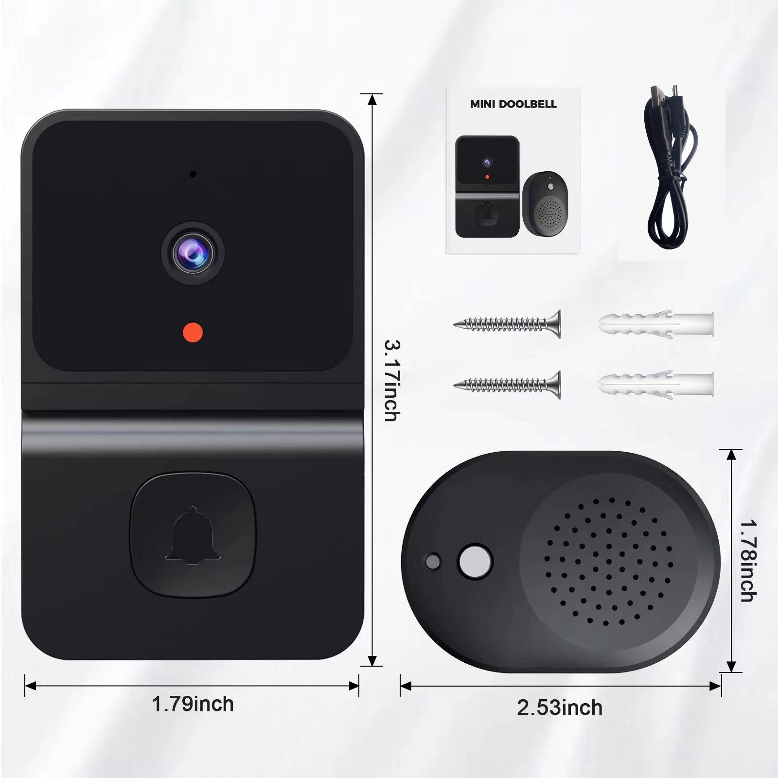 WiFi Video Doorbell Smart Home – Home Security Ring Camera recenzja i cena