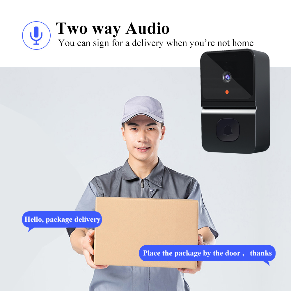 WiFi Video Doorbell Smart Home – Home Security Ring Camera recenzja i cena