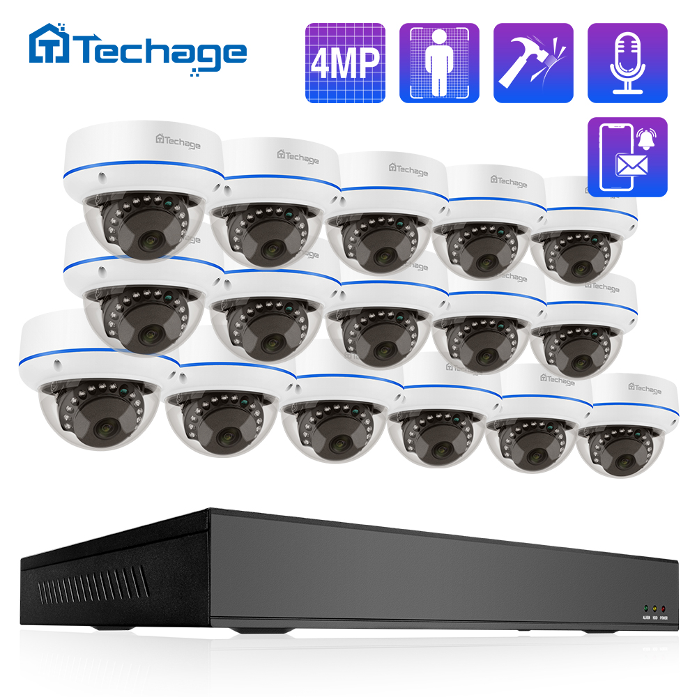 Techage HD 4MP 16CH POE Survei – Home Security Technician recenzja i cena