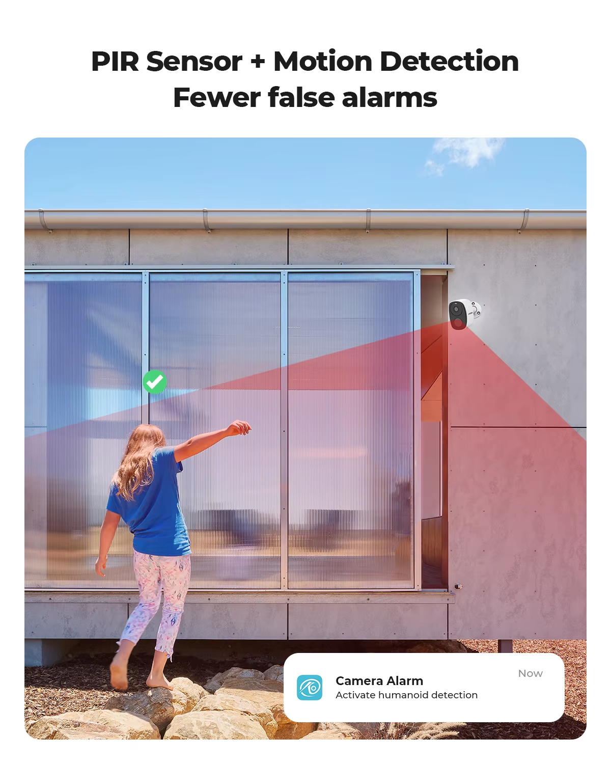 H.VIEW PIR Battery Powered Cam – Home Security Camera Xiaomi recenzja i cena