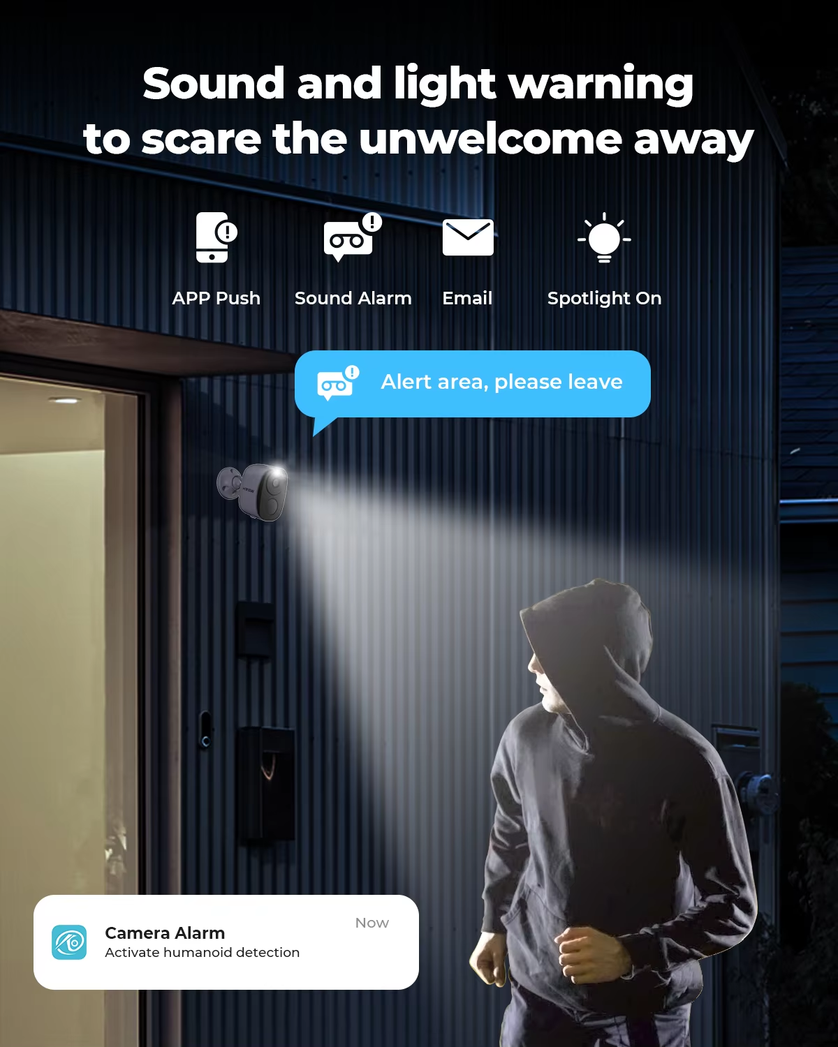 H.VIEW PIR Battery Powered Cam – Home Security Camera Xiaomi recenzja i cena