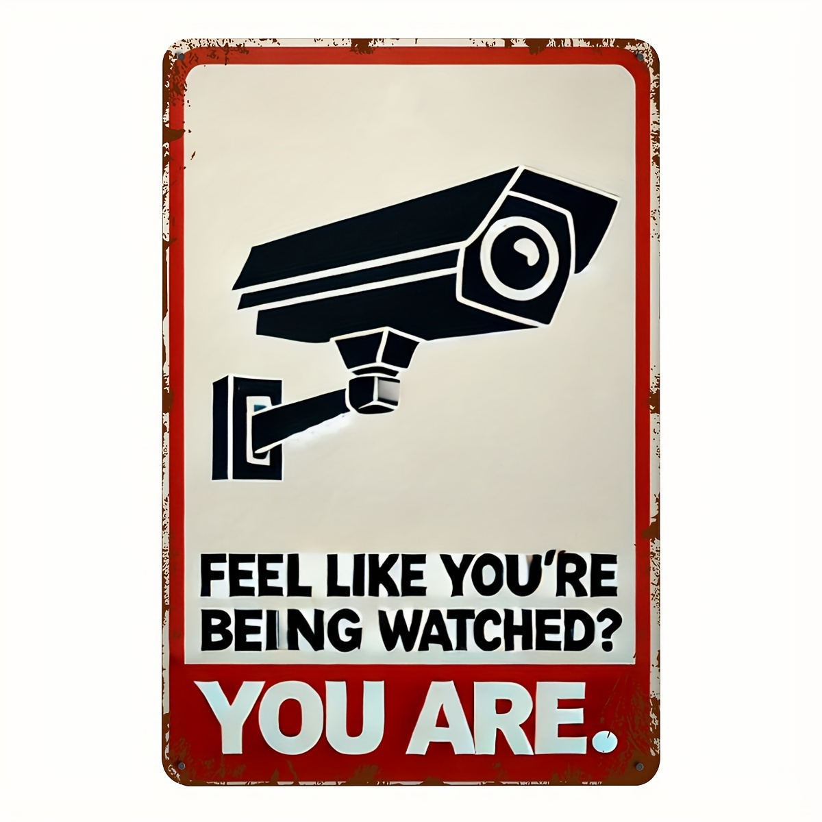 Funny Security Camera Warning  – Home Security Camera recenzja i cena