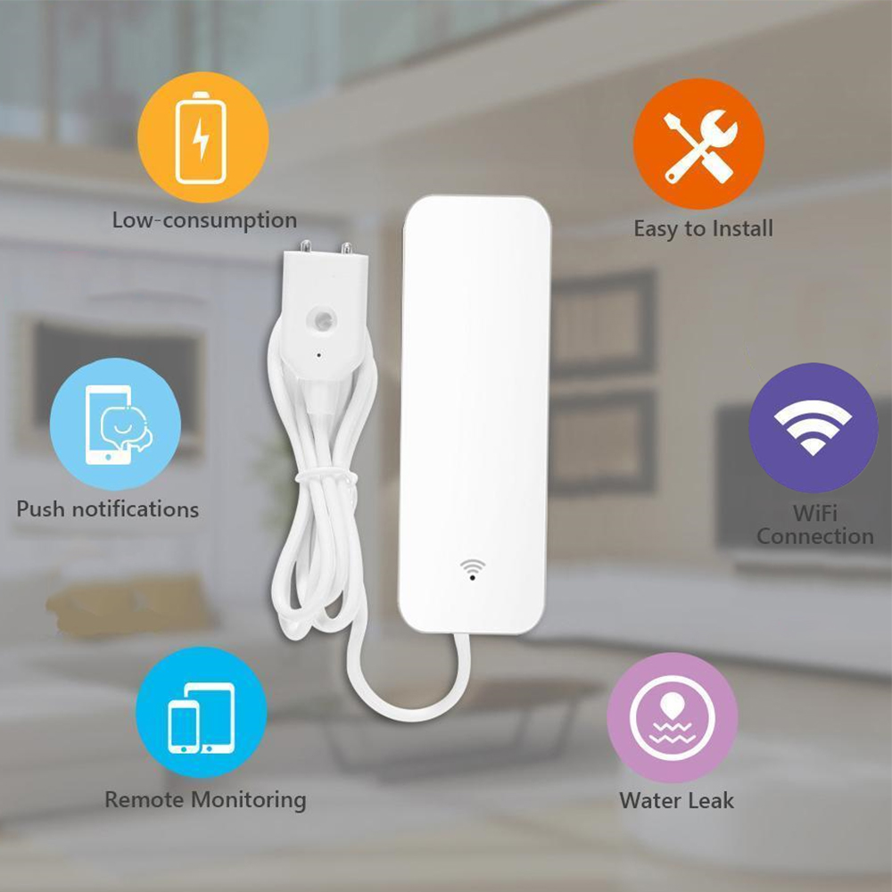 Tuya WiFi Water Leak Sensor, W – Home Security Gadgets recenzja i cena