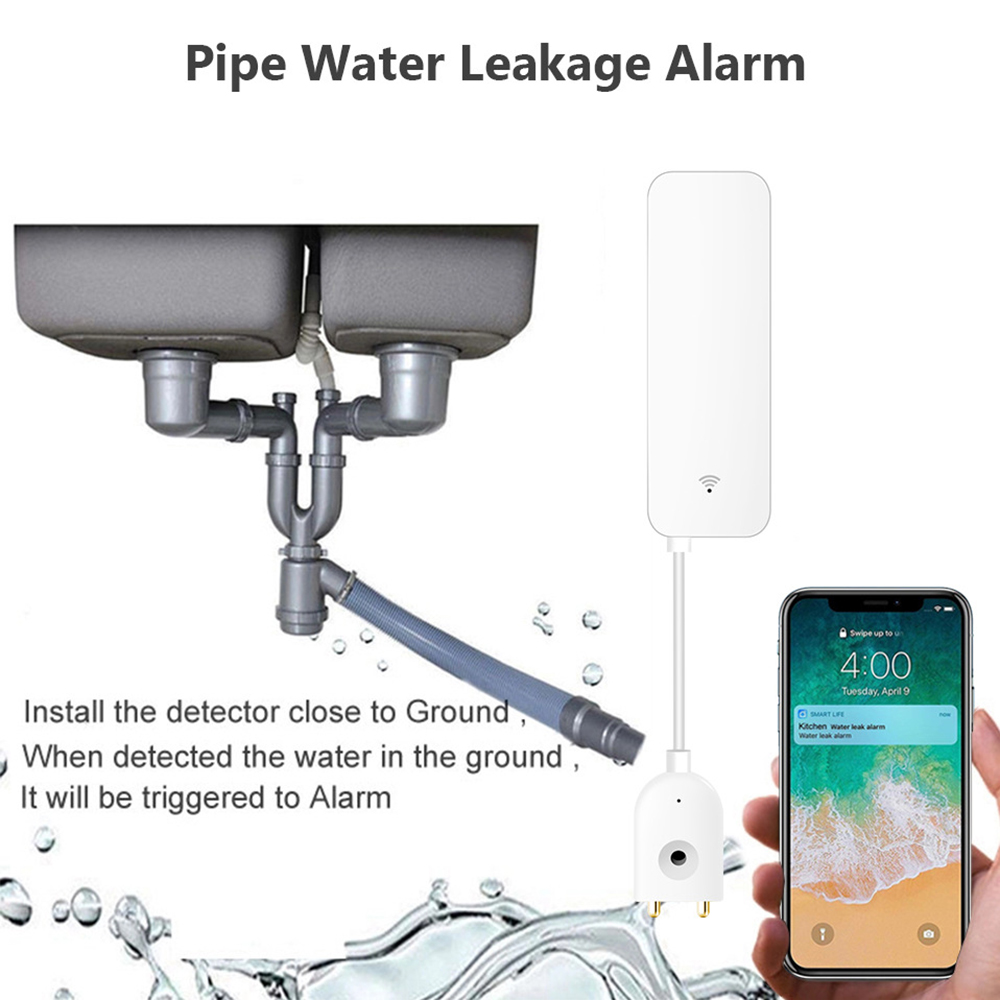 Tuya WiFi Water Leak Sensor, W – Home Security Gadgets recenzja i cena