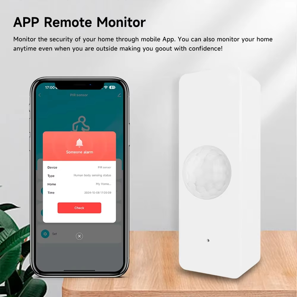 Tuya WiFi Zigbee PIR Motion Se – Home Security Device recenzja i cena