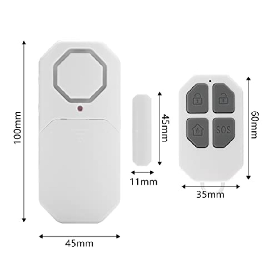Door Window Alarm When Opened  – Home Security Alarm recenzja i cena