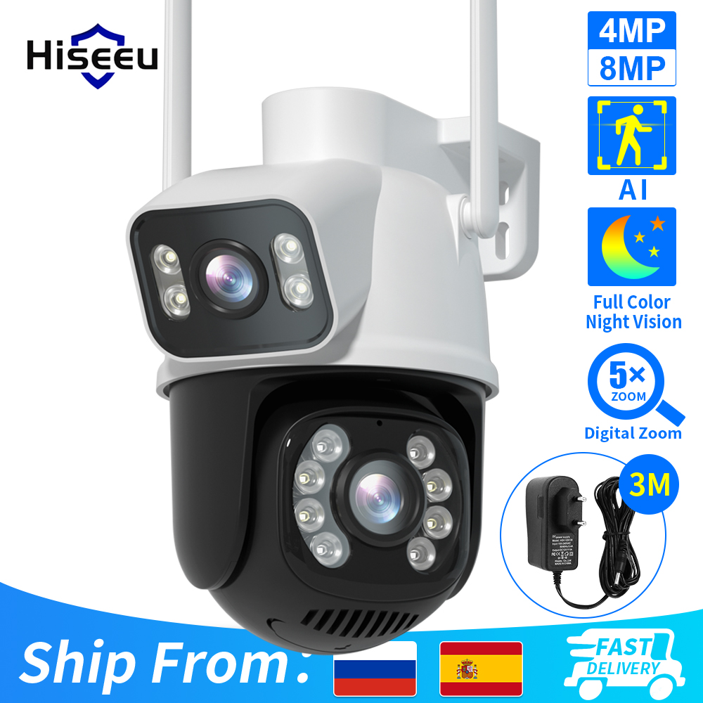 Hiseeu 4K 8MP PTZ Wifi IP Came – Home Security Camera Xiaomi recenzja i cena