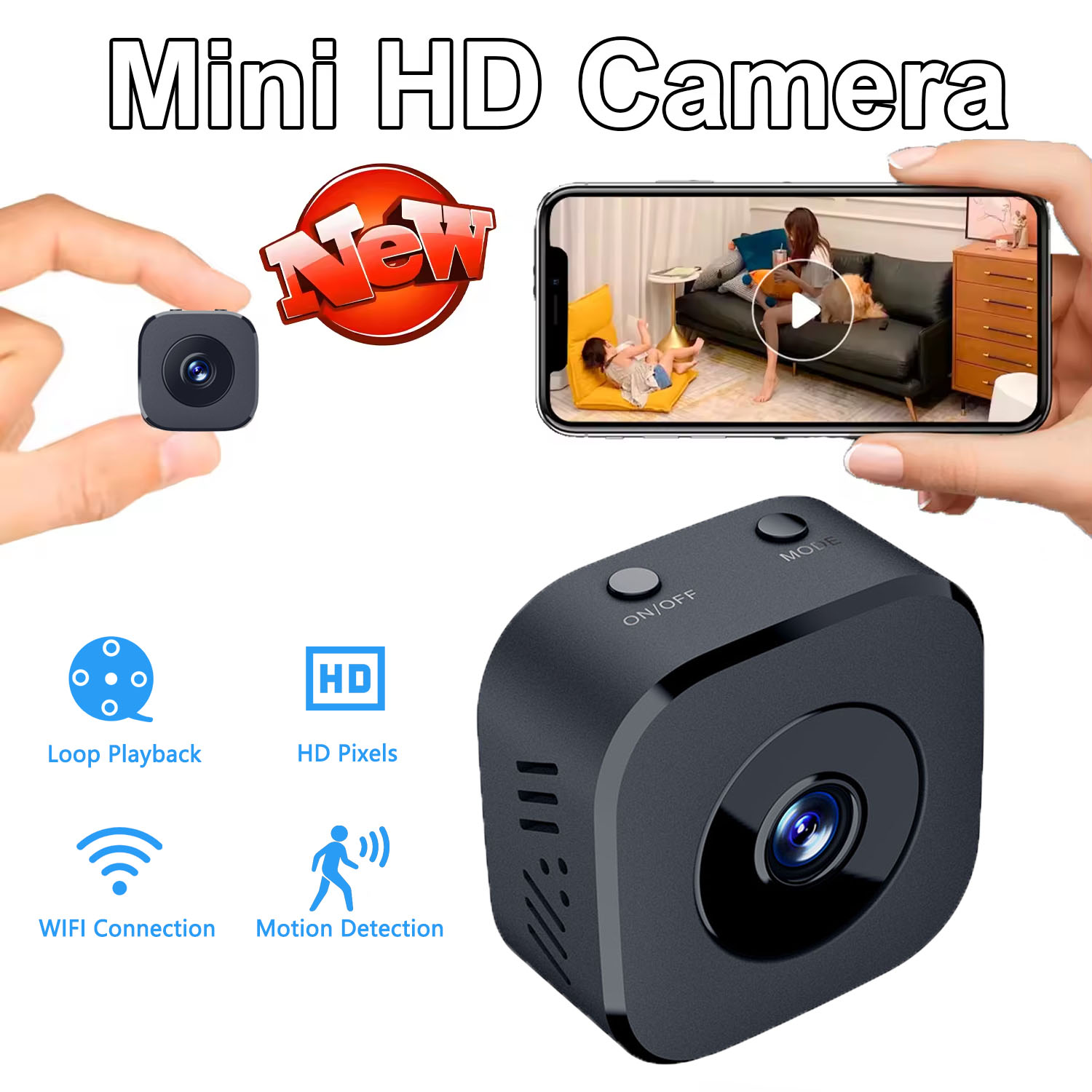 Security Camera 4K Mini Full C – Home Security Technician recenzja i cena