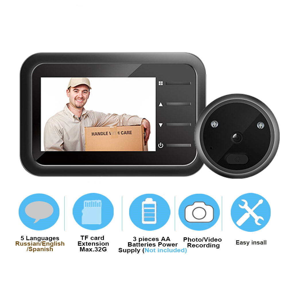 Video Peephole Doorbell Camera – Home Security Ring Camera recenzja i cena