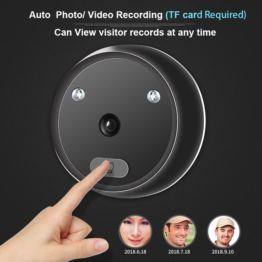 Video Peephole Doorbell Camera – Home Security Ring Camera recenzja i cena