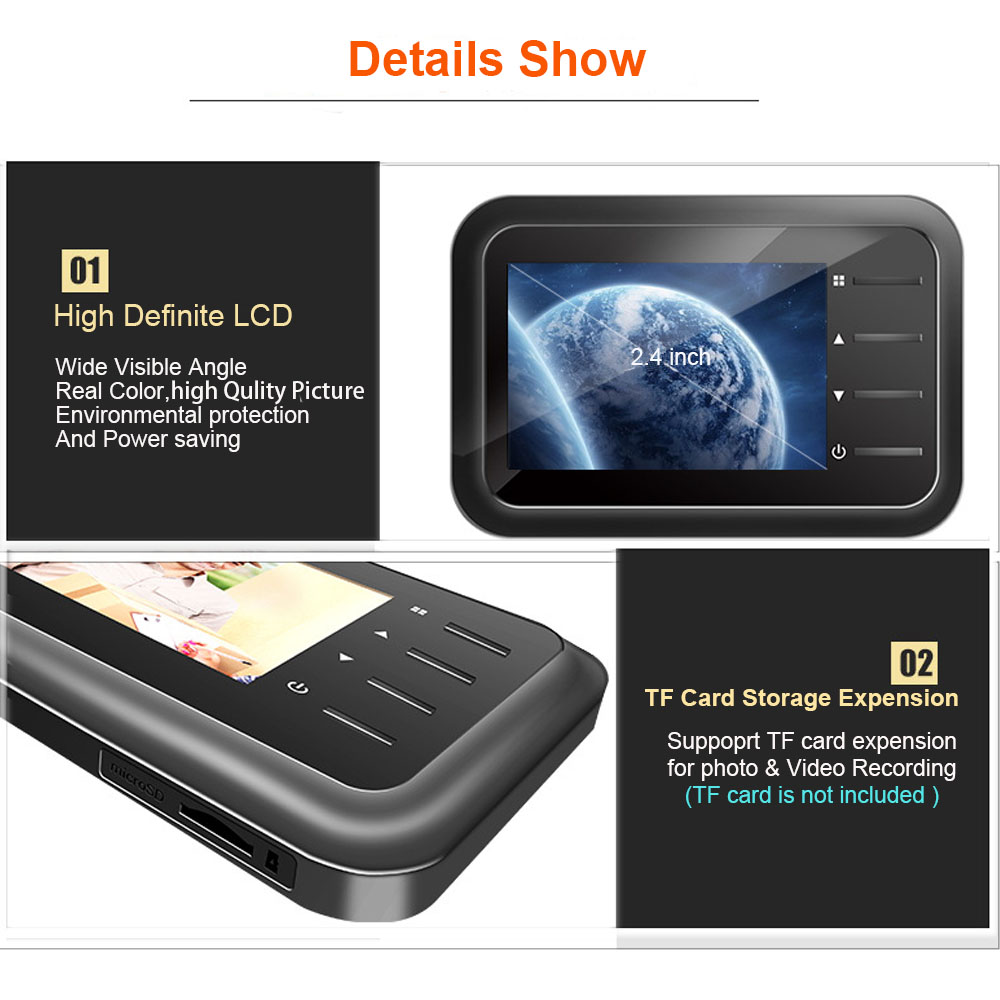 Video Peephole Doorbell Camera – Home Security Ring Camera recenzja i cena