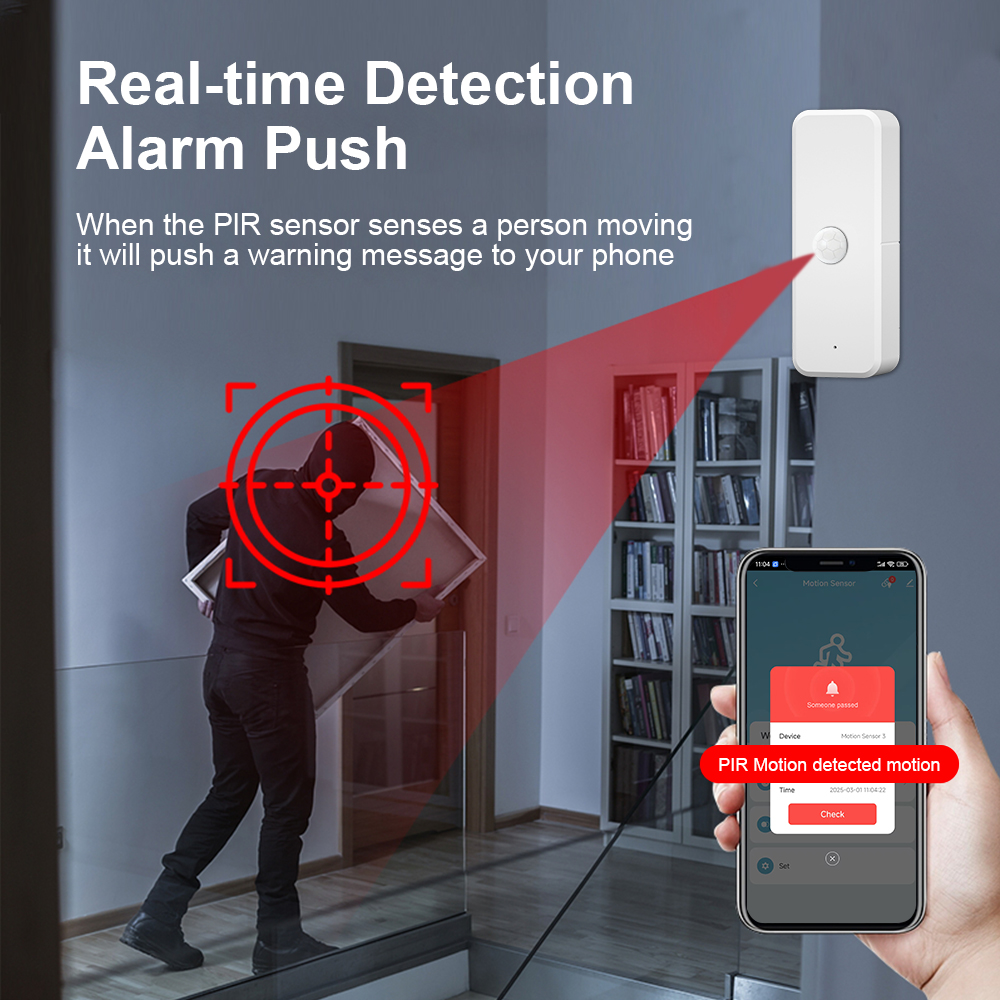 New Tuya WiFi PIR Motion Detec – Home Security Alarm recenzja i cena