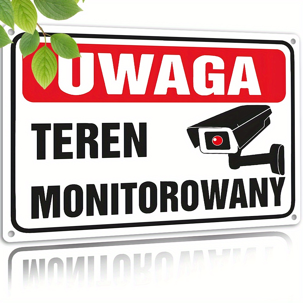 2D Flat,Vintage Metal Sign,Pol – Home Security Camera recenzja i cena
