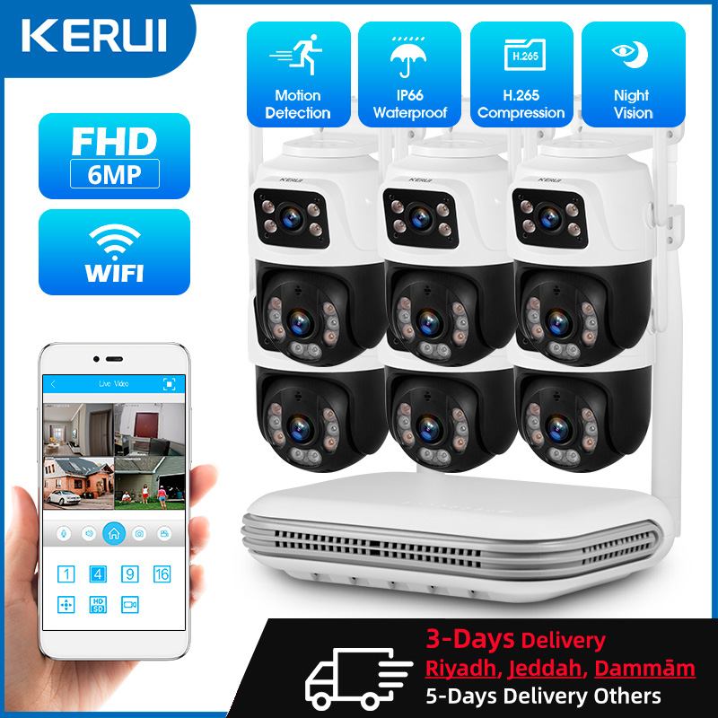KERUI Waterproof 6MP HD Wirele – Home Security Technician recenzja i cena