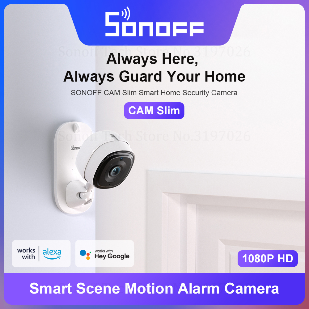 SONOFF 1080P HD Wi-Fi IOT Came – Home Security Technician recenzja i cena