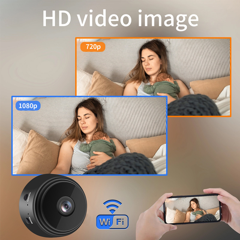 1080P HD Mini WiFi Camera Baby – Home Security Camera recenzja i cena