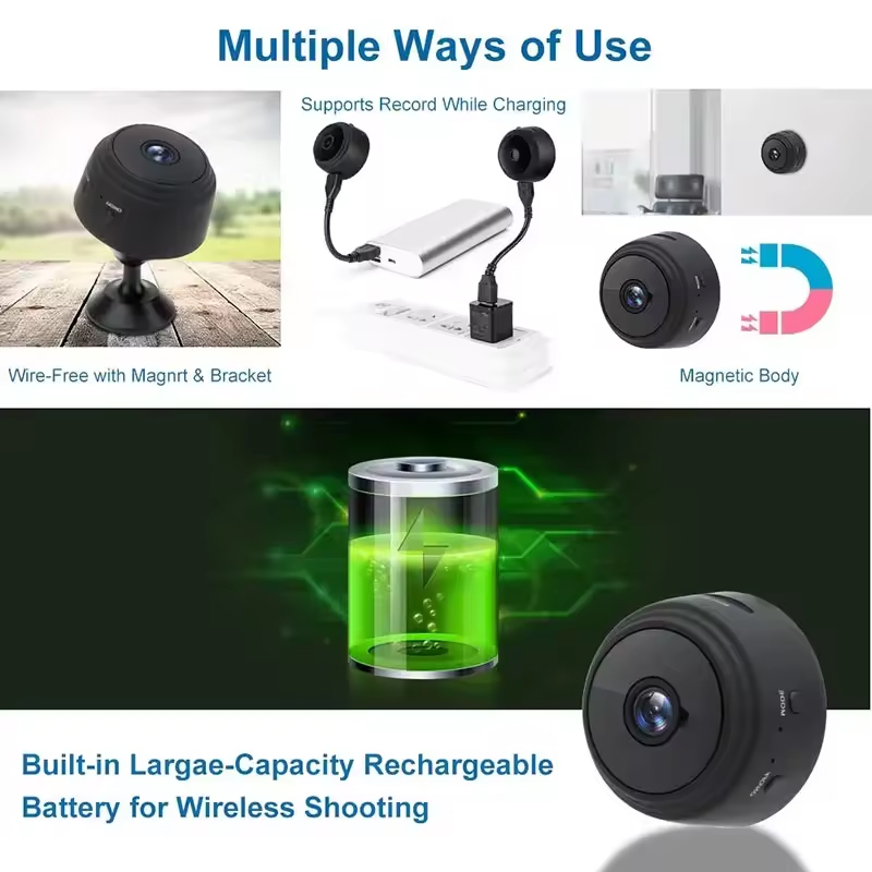 1080P HD Mini WiFi Camera Baby – Home Security Camera recenzja i cena