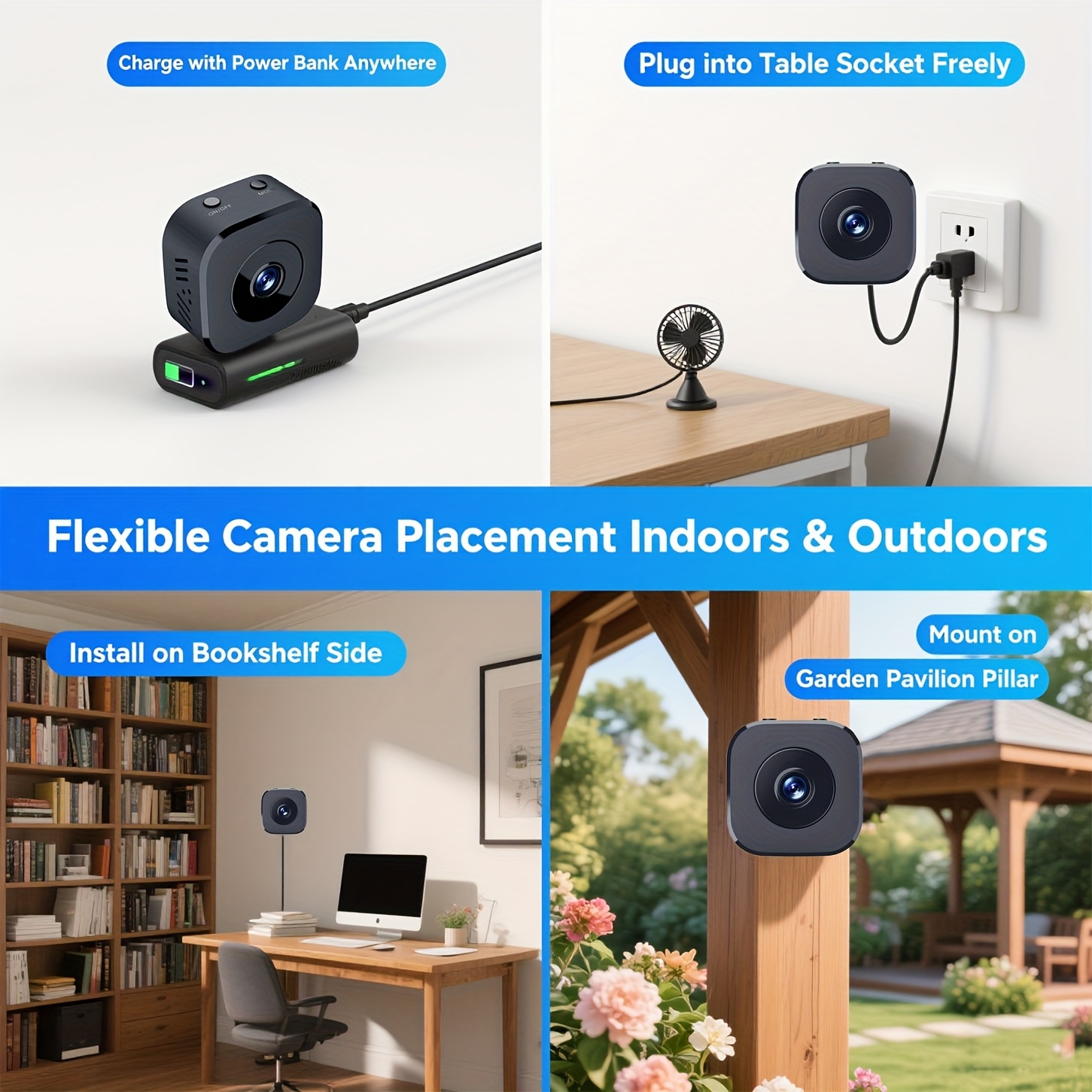 1080P HD Mini WiFi Camera Indo – Home Security Camera recenzja i cena