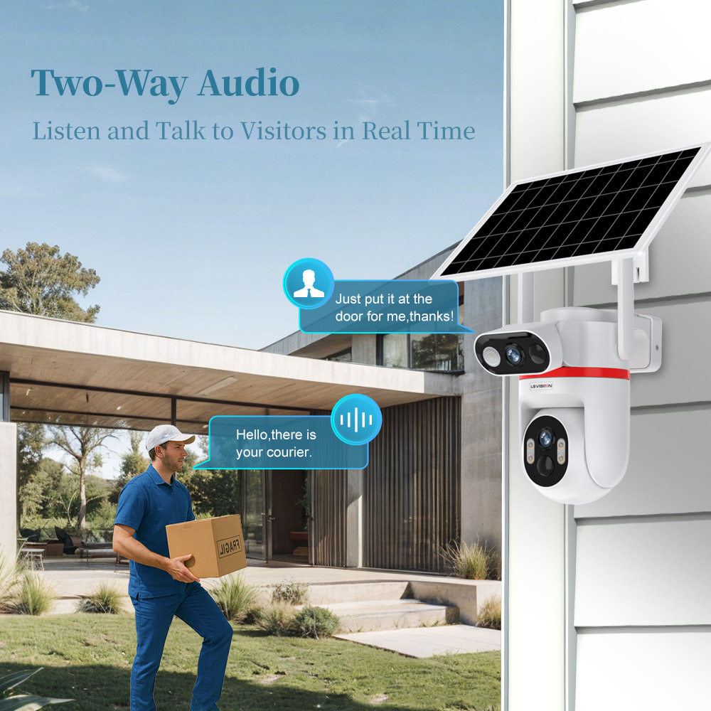LS VISION Solar Security Camer – Home Security Zones recenzja i cena