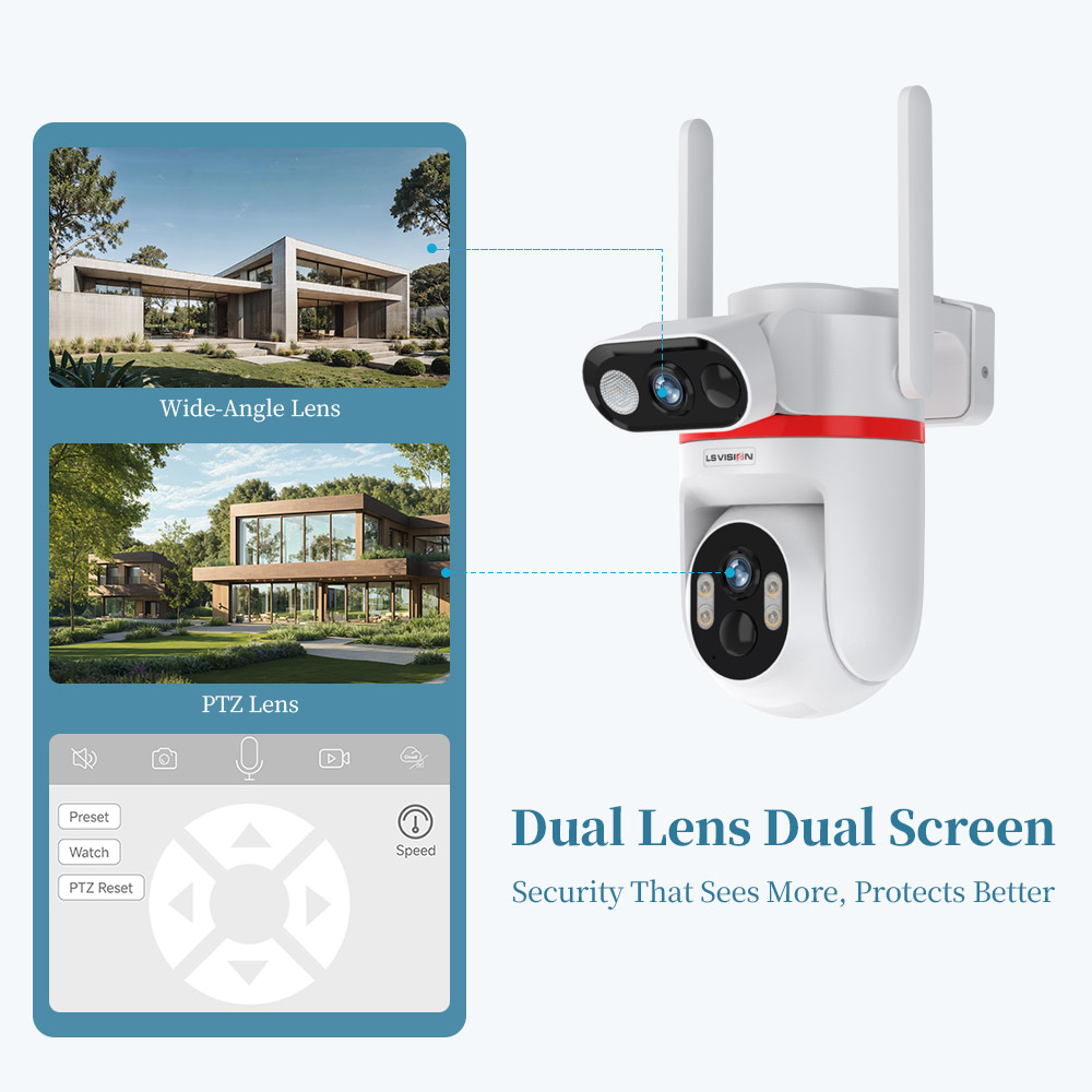 LS VISION Solar Security Camer – Home Security Zones recenzja i cena