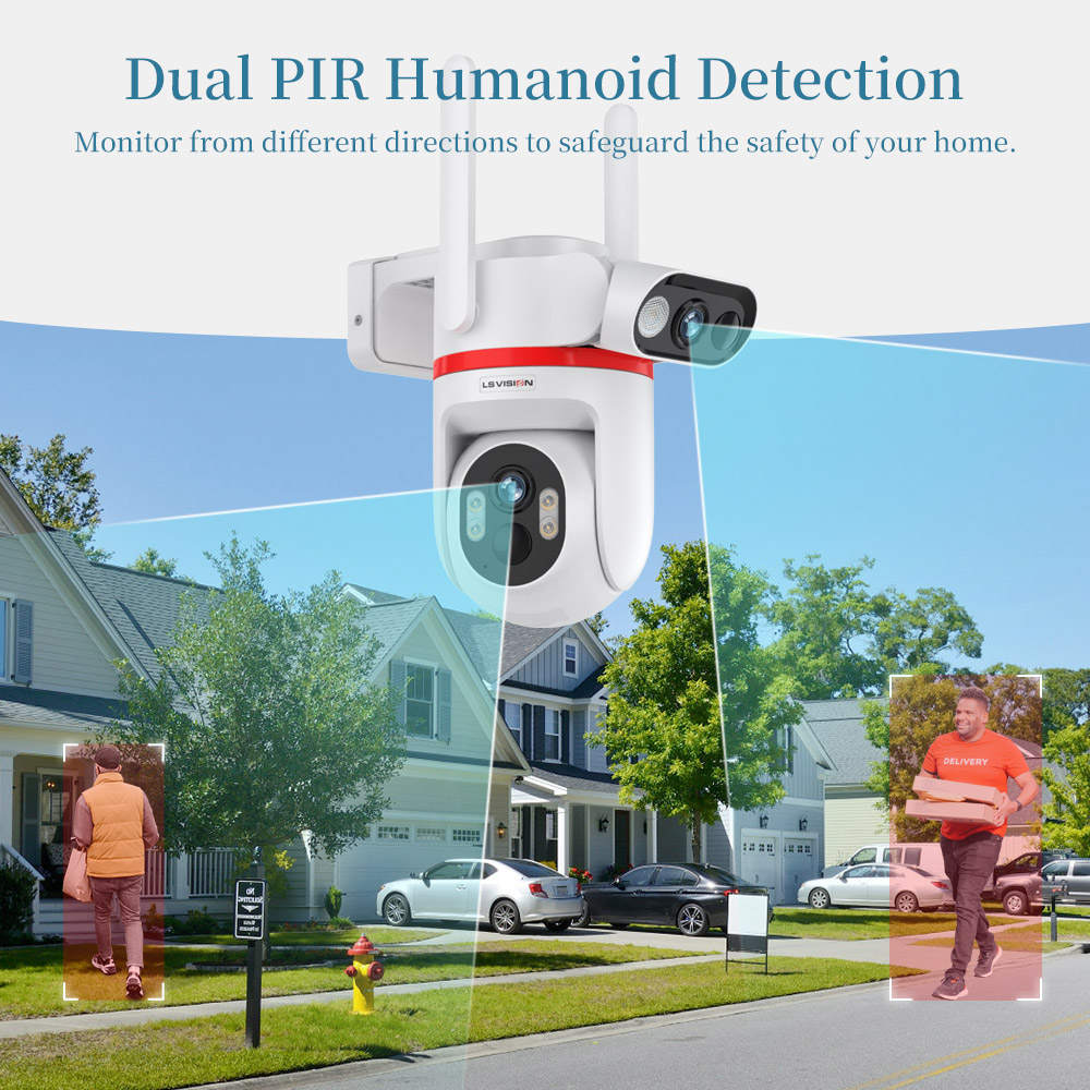 LS VISION Solar Security Camer – Home Security Zones recenzja i cena