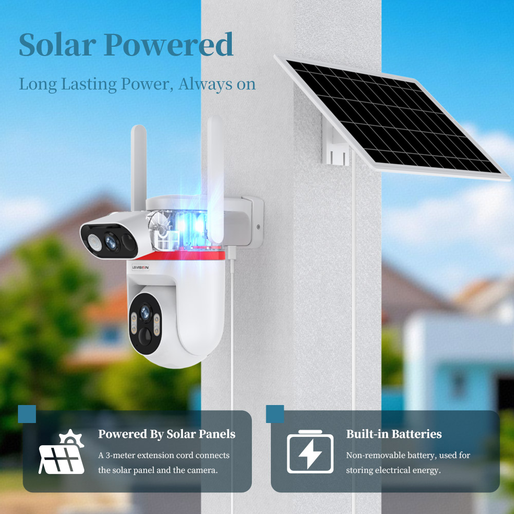 LS VISION Solar Security Camer – Home Security Zones recenzja i cena