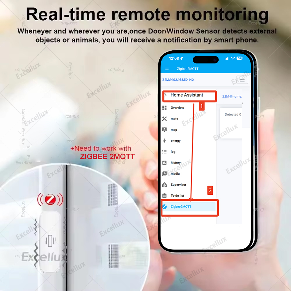 Zigbee Smart Vibration Sensor  – Home Security Alarm recenzja i cena