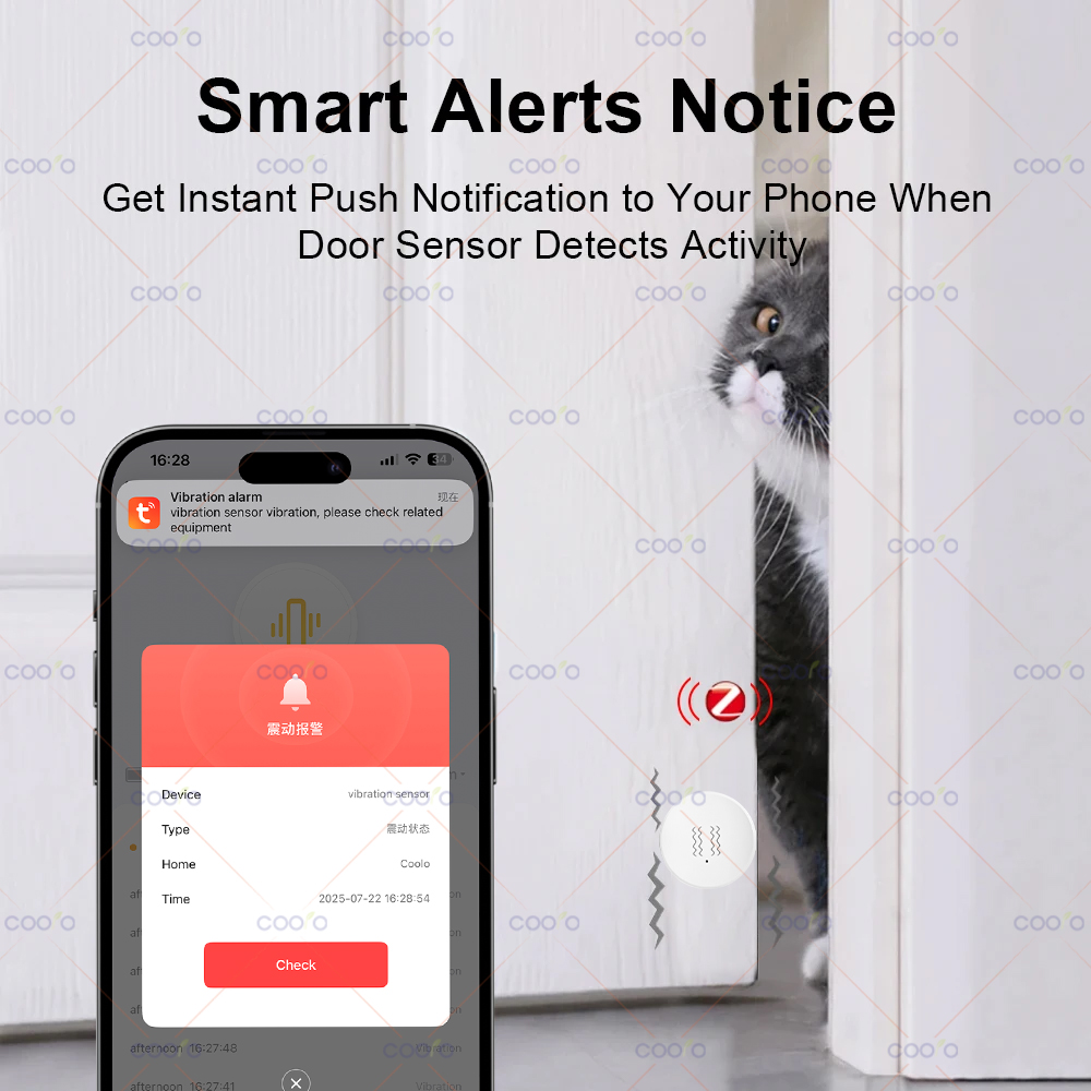 ZigBee Tuya Smart Vibration Se – Home Security Alarm recenzja i cena