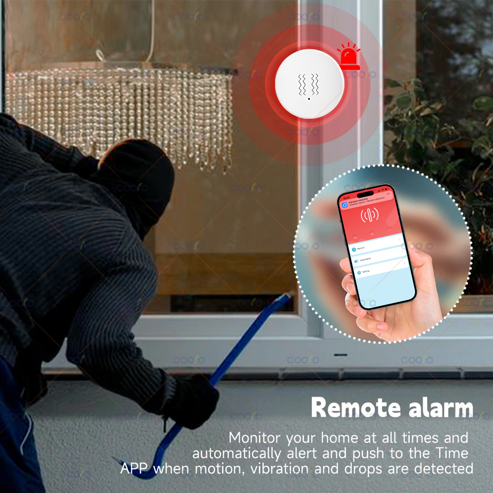 ZigBee Tuya Smart Vibration Se – Home Security Alarm recenzja i cena