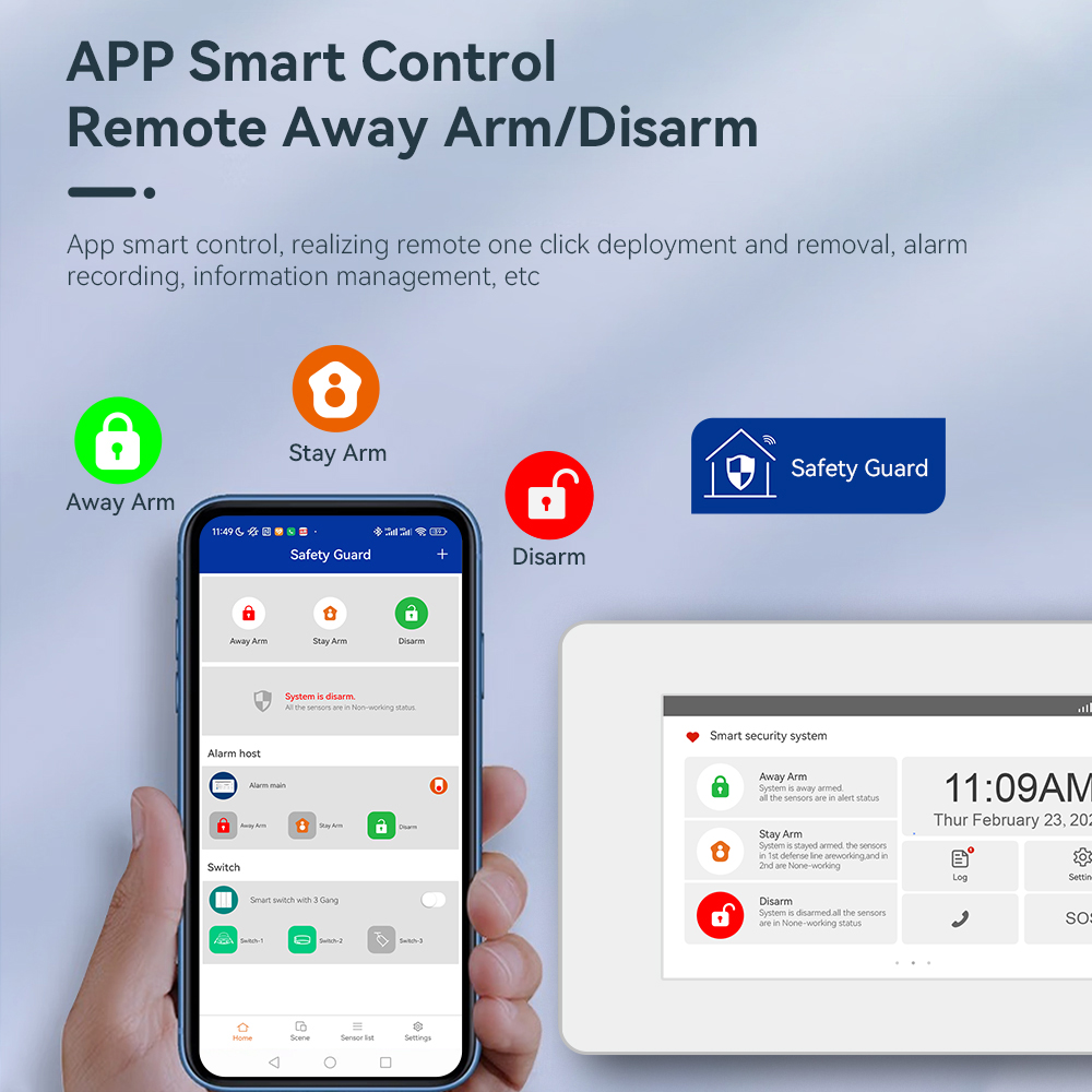 Smart Home Alarm System Suppor – Home Security Zones recenzja i cena