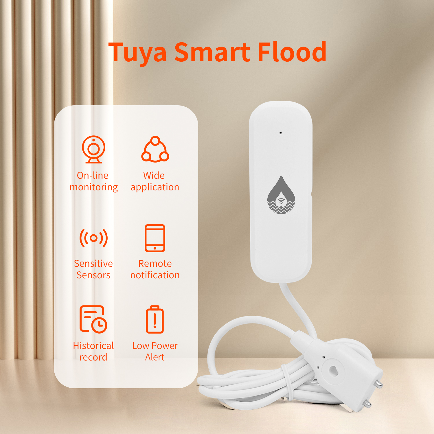 YFK Tuya WiFi Water Leakage Se – Home Security Gadgets recenzja i cena