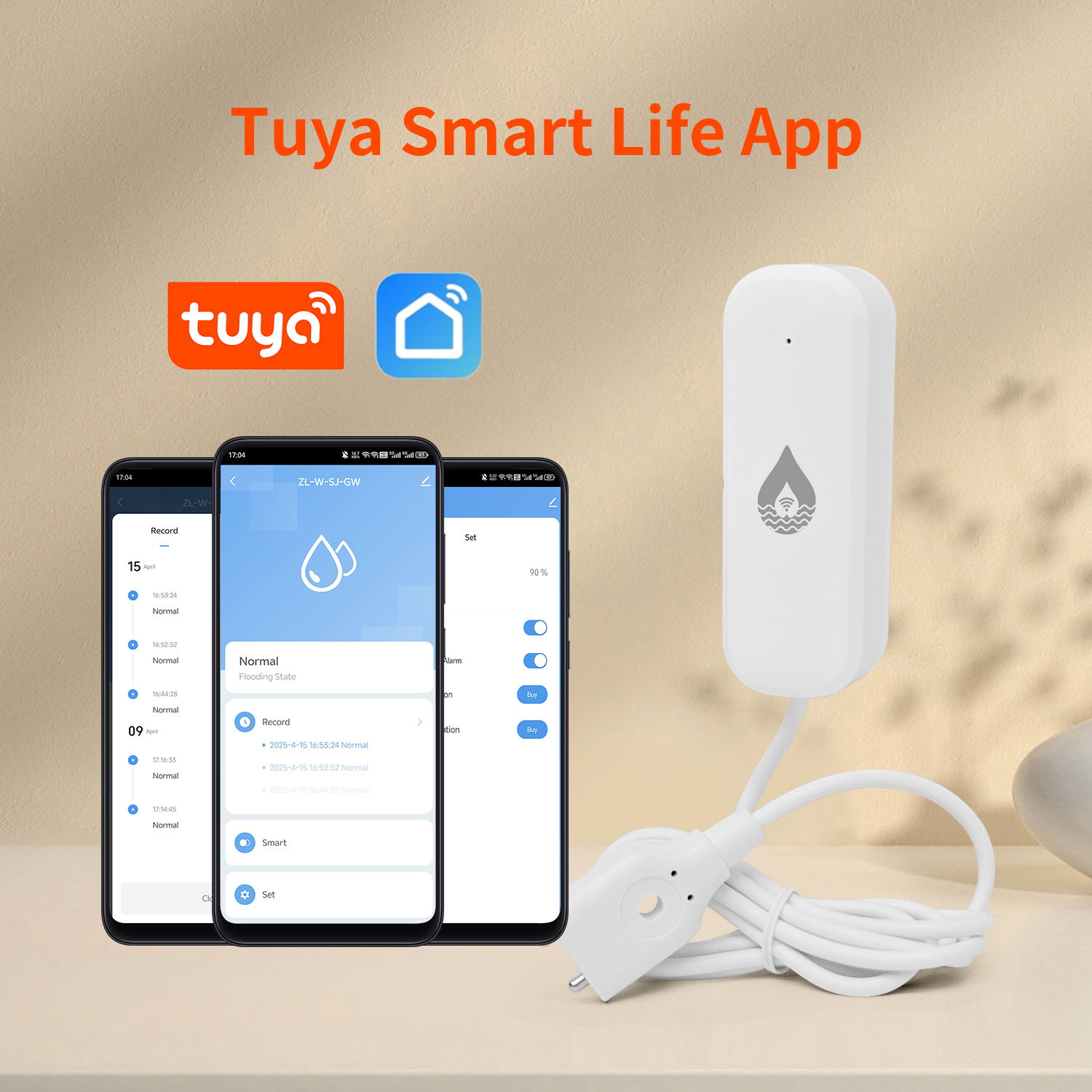 YFK Tuya WiFi Water Leakage Se – Home Security Gadgets recenzja i cena